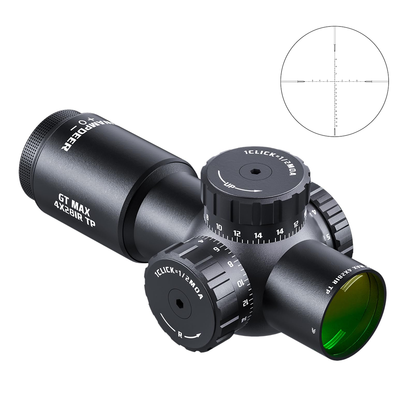 Amazon.co.jp: SWAMP DEER OPTICS GT MAX 4X28IR ライフルスコープ